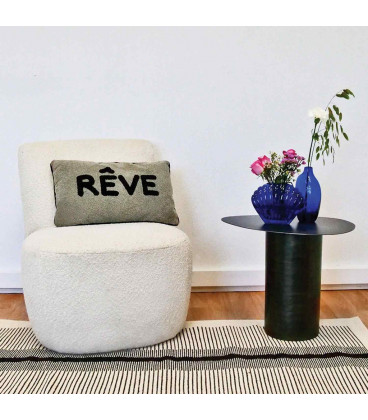 Fauteuil Eve Doudou bouclette naturel