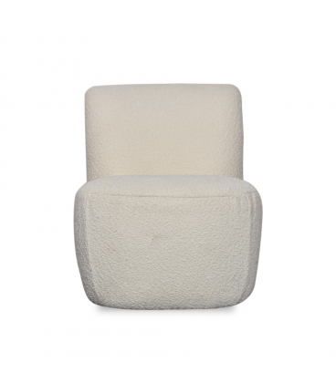 Fauteuil Eve Doudou bouclette naturel
