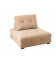 Fauteuil Velours Côtelé Beige