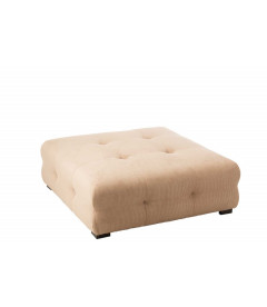 Fauteuil Velours Côtelé Beige