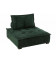 Fauteuil Velours Côtelé Vert foncé