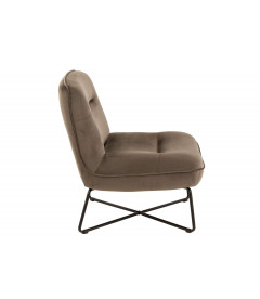 Fauteuil Lounge Gris Fonce