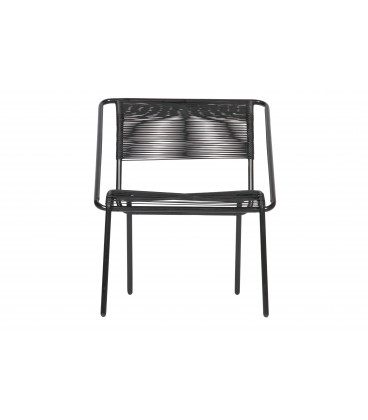 Lot de 4 Fauteuils Feu Follet Noir