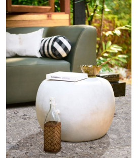 Table Basse Pebble Blanc 50cm OutdoorWOOOD by De Eekhoorn 2