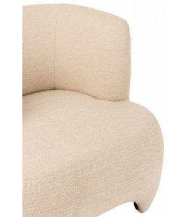 Fauteuil Lounge Ronde Rouge