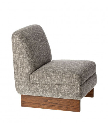Fauteuil Oslo Gris Chiné