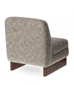 Fauteuil Oslo Gris Chiné Fauteuil Oslo Gris Chiné