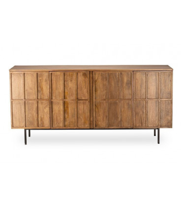 Buffet Ventura Bois Naturel 4 Portes
