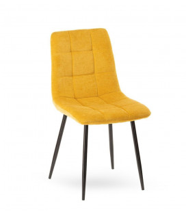 Chaise Manta Moutarde Chenillé 