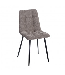 Set de 4 Chaises Manta P38 Gris Nuageux