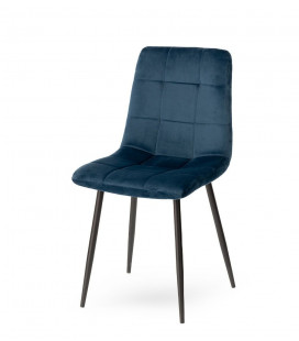 Chaise Manta Bleu Nuit 2