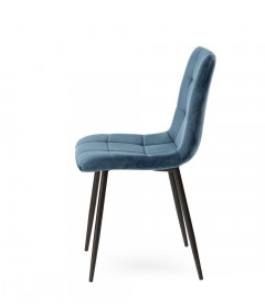 Chaise Manta Bleu Nuit