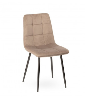 Chaise Manta Weimar Velours Ras 