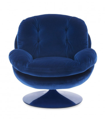 Fauteuil Pivotant Memento Uni Bleu
