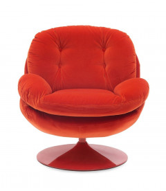 Fauteuil Pivotant Memento Uni Rouge