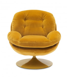 Fauteuil Pivotant Memento Uni Moutarde 2