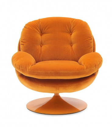 Fauteuil Pivotant Memento Uni Orange