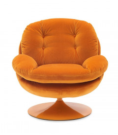 Fauteuil Pivotant Memento Uni Orange