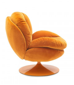 Fauteuil Pivotant Memento Uni Orange