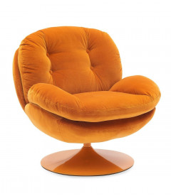 Fauteuil Pivotant Memento Uni Orange