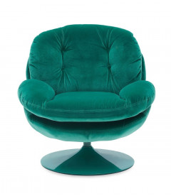 Fauteuil Pivotant Memento Uni Vert