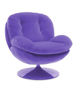 Fauteuil Pivotant Memento Uni Lilas