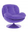 Fauteuil Pivotant Memento Uni Lilas