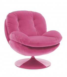 Fauteuil Pivotant Memento Uni Rose