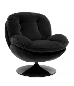 Fauteuil Pivotant Memento Uni Noir