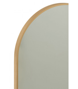 Miroir Ovale Metal Doré 100x50cm