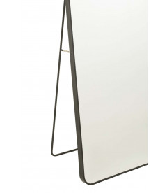 Miroir Ovale Metal Doré 100x50cm