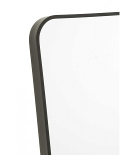 Miroir Ovale Metal Doré 100x50cm