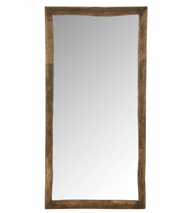 Miroir Rond Rotin Naturel D51cm