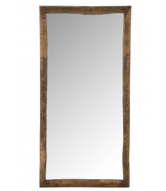 Miroir Mural Rectangulaire Bois 176cm