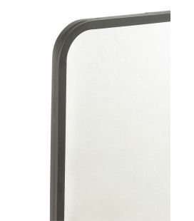 Miroir Rectangulaire Noir Mat 120cm