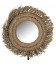 Miroir Mael Rond Herbes Naturel 110cm