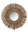 Miroir Mendi Rond Herbes Naturel 90cm