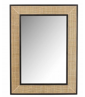 Miroir Molly Bois Exotique/Rotin 120cm