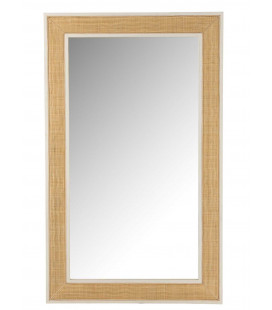 Miroir Molly Bois Exotique/Rotin 180cm