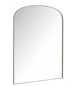 Miroir Arrondi Verre/Metal Greige 120cm