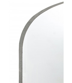 Miroir Arrondi Verre/Metal Greige 120cm