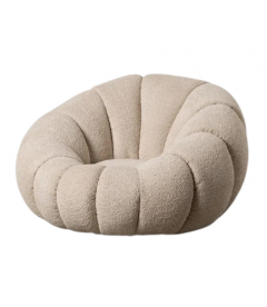 Fauteuil Citrouille Beige