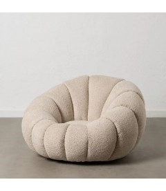 Fauteuil Citrouille Beige