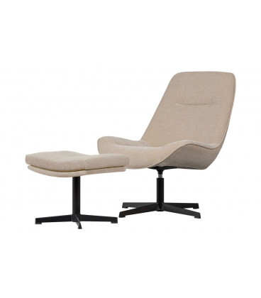 Fauteuil Stach Pivotant Beige