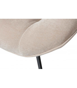 Fauteuil Stach Pivotant Beige