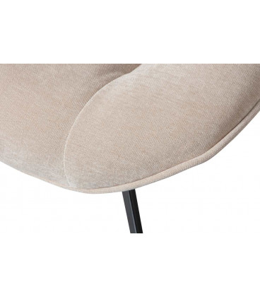 Fauteuil Stach Pivotant Beige