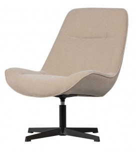 Fauteuil Stach Pivotant Beige