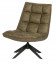 Fauteuil Pivotant Jouke Cuir Artificiel Kaki