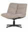 Fauteuil Pivotant Vinny Bouclé Sable