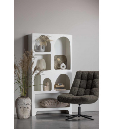 Fauteuil Pivotant Job Teddy Vert